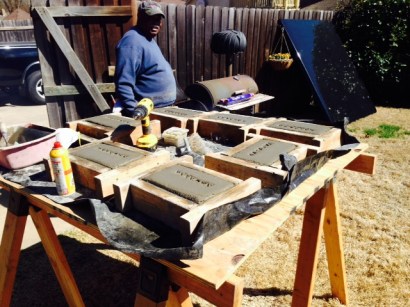 Obadiah Johnson_bkyard_headstones_by Archie Rison